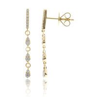 Orecchini in oro con Diamante I1 (H) (CIRARI)