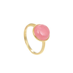 Anello in argento con Rodocrosite