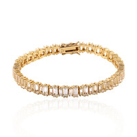 Bracciale in argento con Topazio Bianco