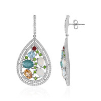 Orecchini in argento con Grandidierite