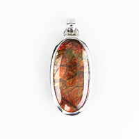 Ciondolo in argento con Ammolite