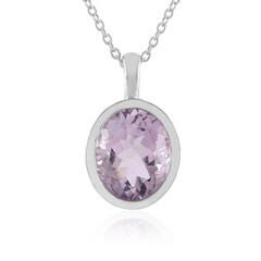 Collana in argento con Ametista Rose de France