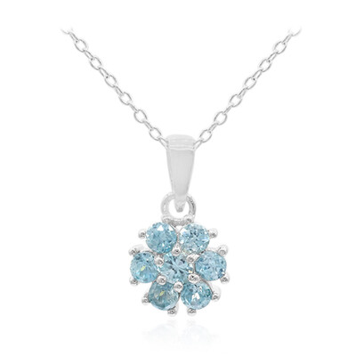 Collana in argento con Zircone Ratanakiri