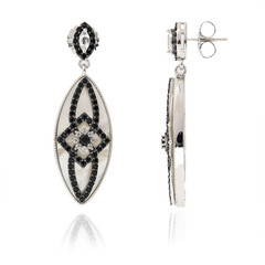 Orecchini in argento con Madreperla (Dallas Prince Designs)