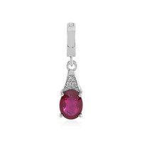 Ciondolo in argento con Rubino Bemainty