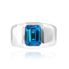 Anello in argento con Topazio Marambaia