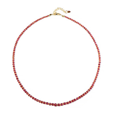 Collana in argento con Rubino del Madagascar