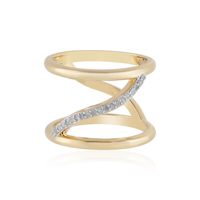 Anello in argento con Diamante I2 (J)