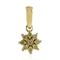 Ciondolo in oro con Diamante Giallo VS1