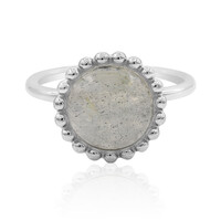Anello in argento con Labradorite