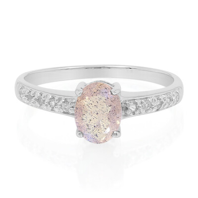 Anello in argento con Labradorite