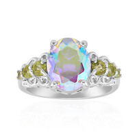 Anello in argento con Quarzo Moonlight
