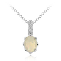 Collana in argento con Opale di Welo