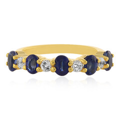 Anello in argento con Cianite