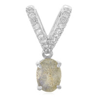Ciondolo in argento con Labradorite