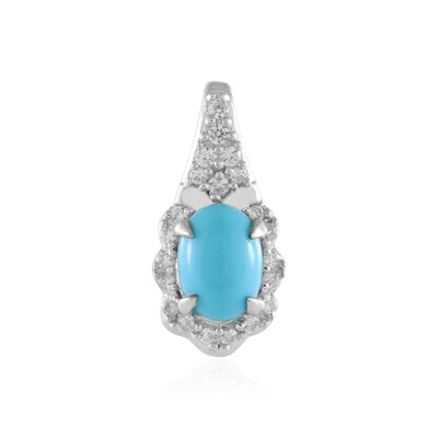 Ciondolo in argento con Turchese Sleeping Beauty