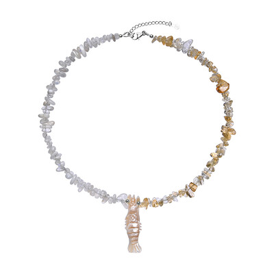 Collana in argento con Madreperla