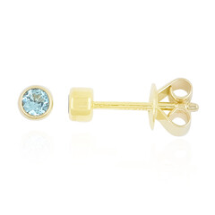 Orecchini in oro con Tormalina Paraiba Nigeriana