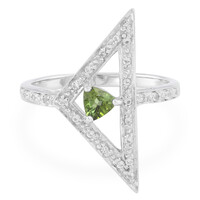 Anello in argento con Tormalina Cuprian