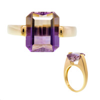 Anello in oro con Ametrina (de Melo)