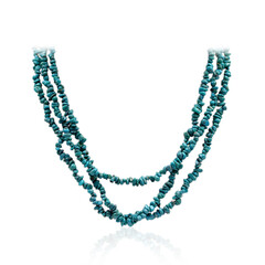 Collana in argento con Turchese Kingman (Anne Bever)