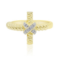 Anello in argento con Diamante I1 (G)