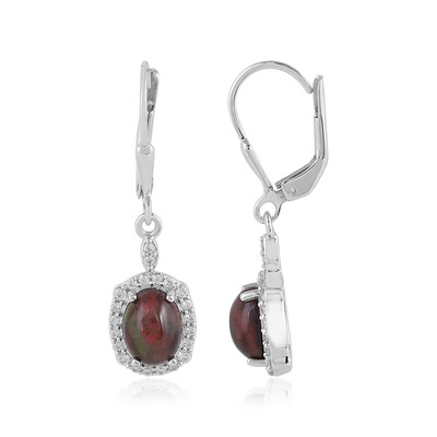 Orecchini in argento con Opale Mezezo