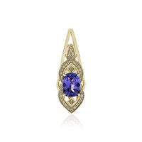 Ciondolo in oro con Tanzanite AAA (de Melo)