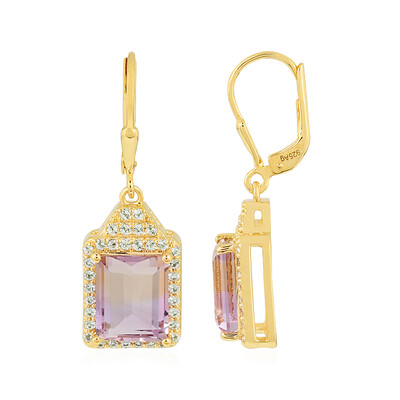 Orecchini in argento con Ametrina