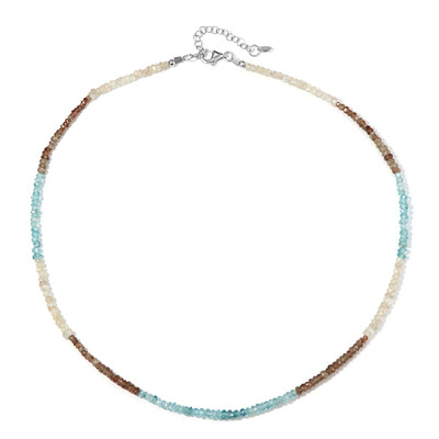 Collana in argento con Zircone Fancy