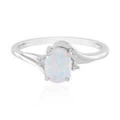 Anello in argento con Opale di Welo