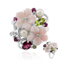 Anello in argento con Madreperla