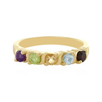 Anello in argento con Ametista Zambiana