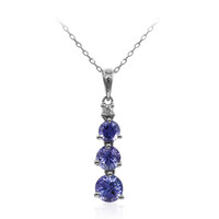 Collana in oro con Tanzanite AAA (CIRARI)