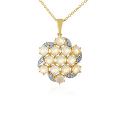 Collana in argento con Opale di Welo