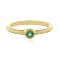Anello in argento con Smeraldo Russo