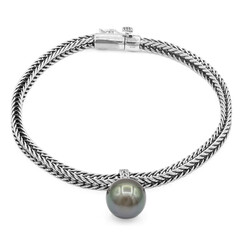 Bracciale in argento con Perla Tahitiana (Nan Collection)