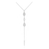 Collana in argento con Pietra di Luna Arcobaleno