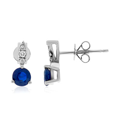 Orecchini in oro con Zaffiro Ceylon Blu (CIRARI)