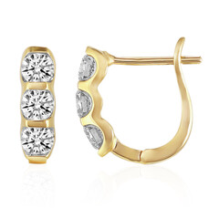 Orecchini in oro con Diamante SI1 (G)