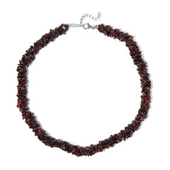 Collana in argento con Granato d’India