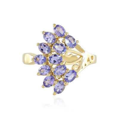 Anello in argento con Tanzanite