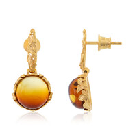 Orecchini in argento con Ambra Baltica