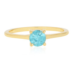 Anello in argento con Apatite Blu