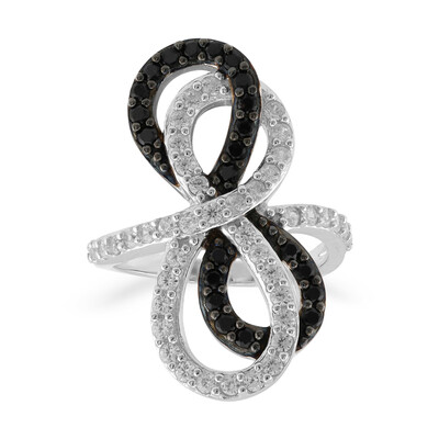 Anello in argento con Spinello Nero