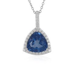 Collana in argento con Fluorite Cangiante