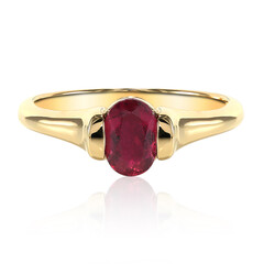 Anello in oro con Rubellite (Tenner Diniz)