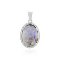 Ciondolo in argento con Labradorite