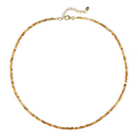 Collana in argento con Tormalina Gialla