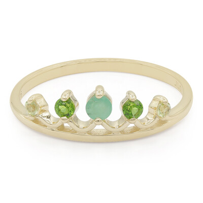 Anello in oro con Smeraldo